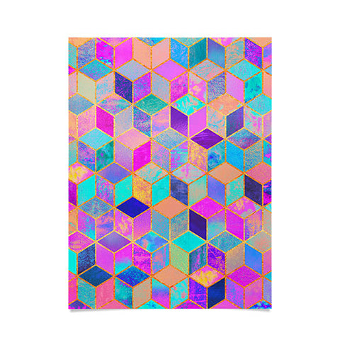 Elisabeth Fredriksson Pretty Cubes Poster