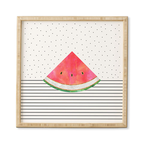 Elisabeth Fredriksson Pretty Watermelon Framed Wall Art