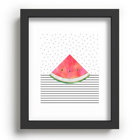 Elisabeth Fredriksson Pretty Watermelon Recessed Framing Rectangle