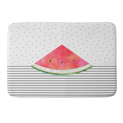 Elisabeth Fredriksson Pretty Watermelon Memory Foam Bath Mat
