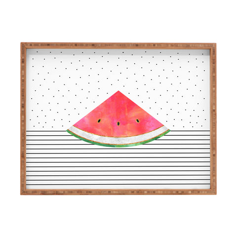 Elisabeth Fredriksson Pretty Watermelon Rectangular Tray