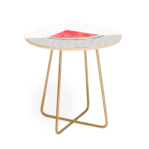 Elisabeth Fredriksson Pretty Watermelon Round Side Table