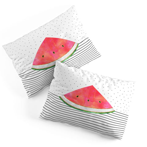 Elisabeth Fredriksson Pretty Watermelon Pillow Shams