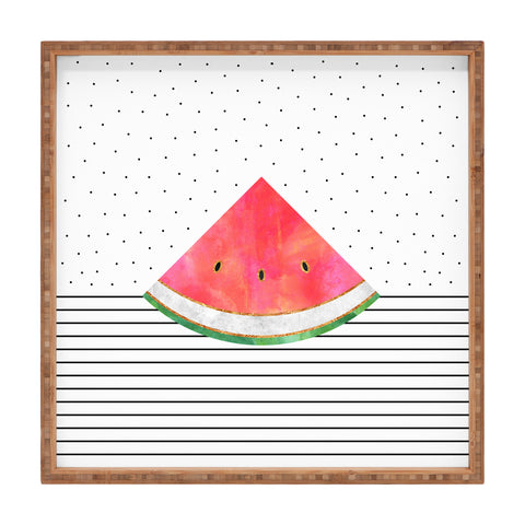 Elisabeth Fredriksson Pretty Watermelon Square Tray