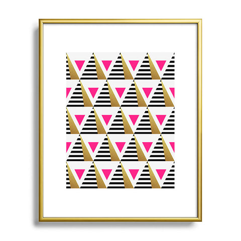 Elisabeth Fredriksson Pyramids Metal Framed Art Print