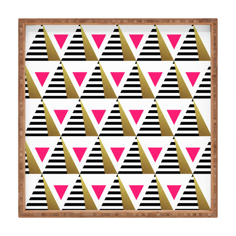 Elisabeth Fredriksson Pyramids Square Tray