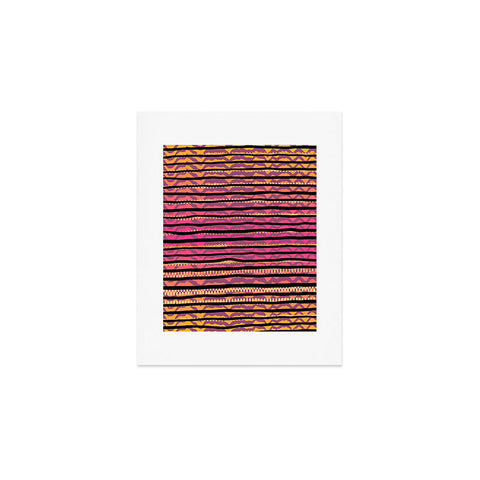 Elisabeth Fredriksson Quirky Stripes Art Print