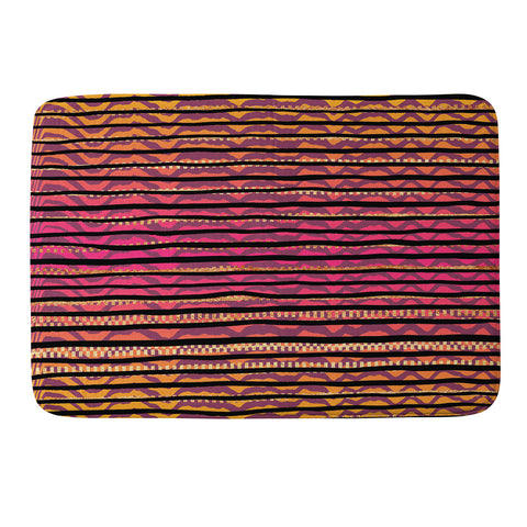 Elisabeth Fredriksson Quirky Stripes Memory Foam Bath Mat