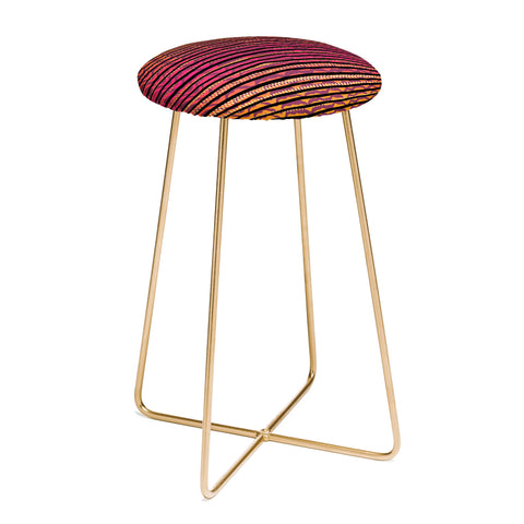 Elisabeth Fredriksson Quirky Stripes Counter Stool