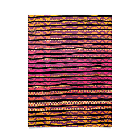 Elisabeth Fredriksson Quirky Stripes Poster