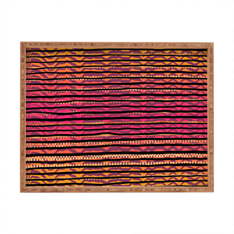 Elisabeth Fredriksson Quirky Stripes Rectangular Tray