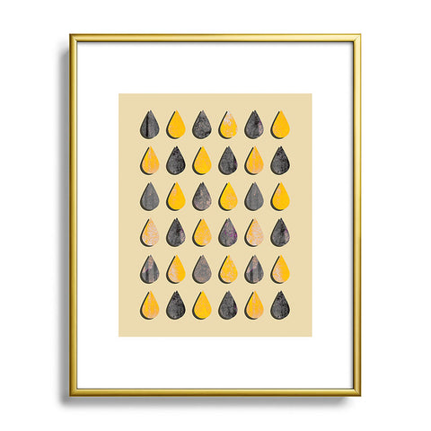 Elisabeth Fredriksson Raindrops 2 Metal Framed Art Print