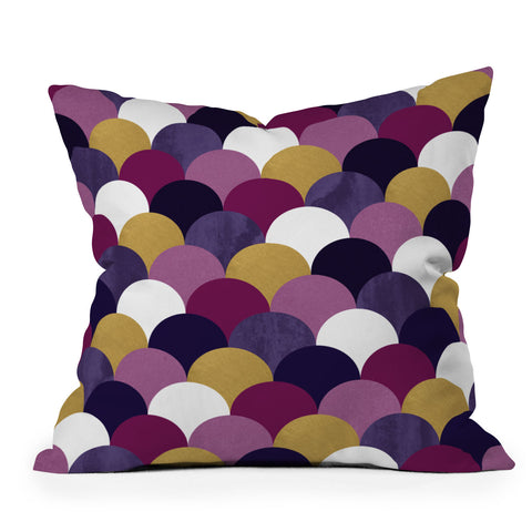 Elisabeth Fredriksson Royal Pebbles Throw Pillow
