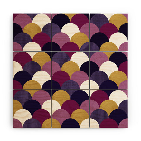 Elisabeth Fredriksson Royal Pebbles Wood Wall Mural