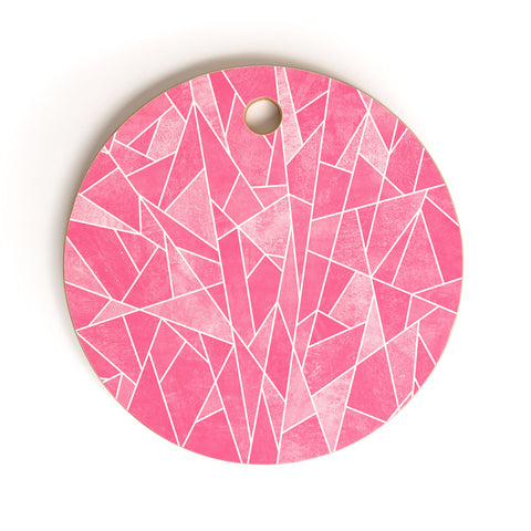 Elisabeth Fredriksson Shattered Rose Cutting Board Round