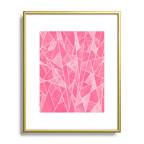Elisabeth Fredriksson Shattered Rose Metal Framed Art Print