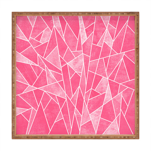 Elisabeth Fredriksson Shattered Rose Square Tray