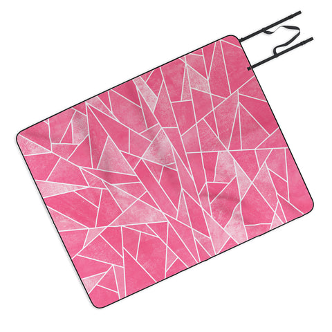 Elisabeth Fredriksson Shattered Rose Picnic Blanket