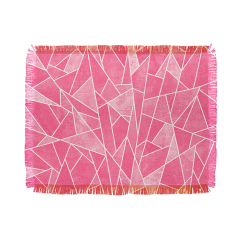 Elisabeth Fredriksson Shattered Rose Throw Blanket