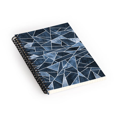 Elisabeth Fredriksson Shattered Sky Spiral Notebook