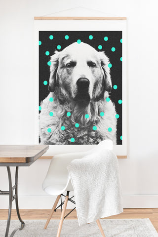 Elisabeth Fredriksson Sleepy Dog Art Print And Hanger