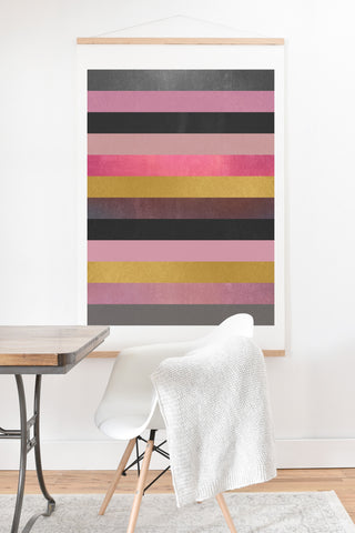 Elisabeth Fredriksson Soft Pink Art Print And Hanger
