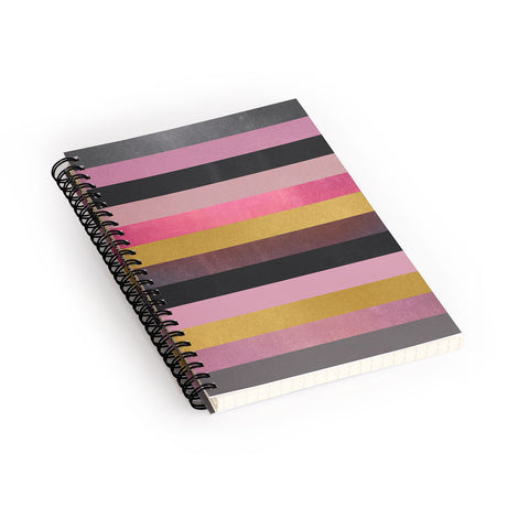 Elisabeth Fredriksson Soft Pink Spiral Notebook