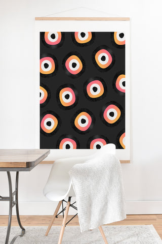 Elisabeth Fredriksson Space Sushi 1 Art Print And Hanger