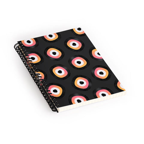 Elisabeth Fredriksson Space Sushi 1 Spiral Notebook