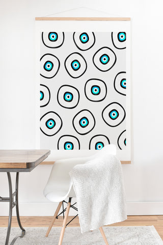 Elisabeth Fredriksson Space Sushi 2 Art Print And Hanger