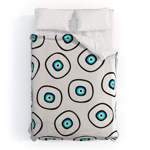 Elisabeth Fredriksson Space Sushi 2 Duvet Cover