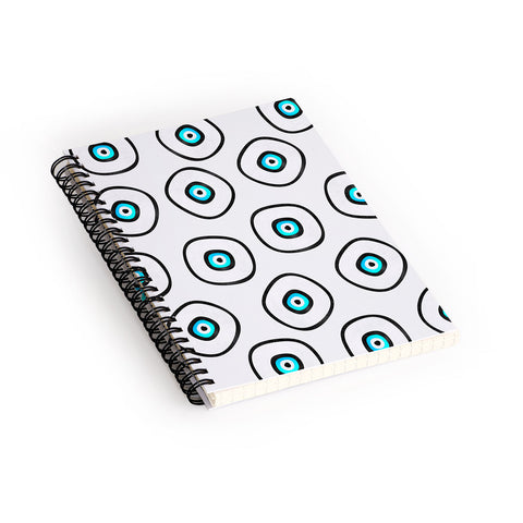 Elisabeth Fredriksson Space Sushi 2 Spiral Notebook