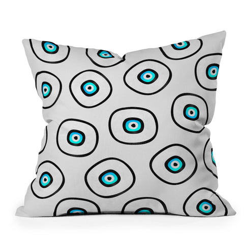 Elisabeth Fredriksson Space Sushi 2 Throw Pillow