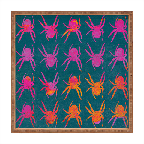 Elisabeth Fredriksson Spiders 4 Square Tray