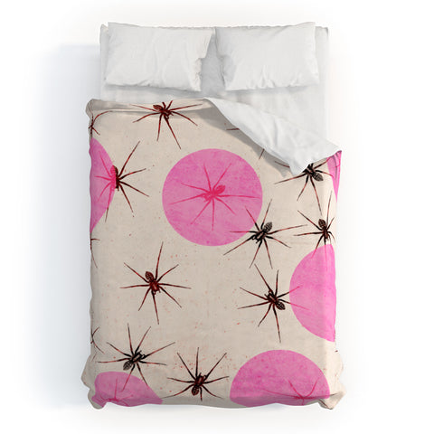 Elisabeth Fredriksson Spiders I Duvet Cover