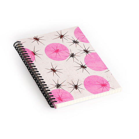 Elisabeth Fredriksson Spiders I Spiral Notebook