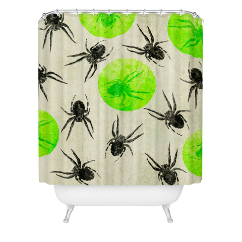 Elisabeth Fredriksson Spiders II Shower Curtain