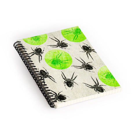 Elisabeth Fredriksson Spiders II Spiral Notebook