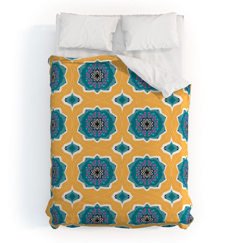 Elisabeth Fredriksson Sprinkle Flowers Duvet Cover