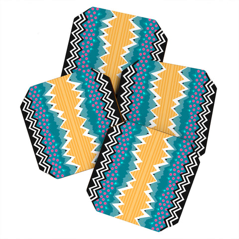 Elisabeth Fredriksson Sprinkles Pattern Coaster Set