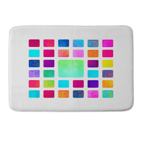 Elisabeth Fredriksson Squares Memory Foam Bath Mat