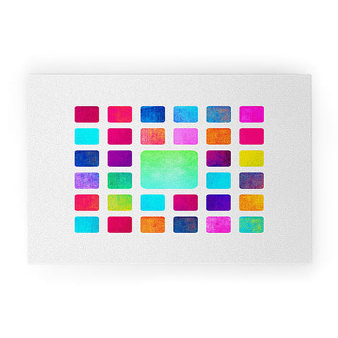 Elisabeth Fredriksson Squares Welcome Mat