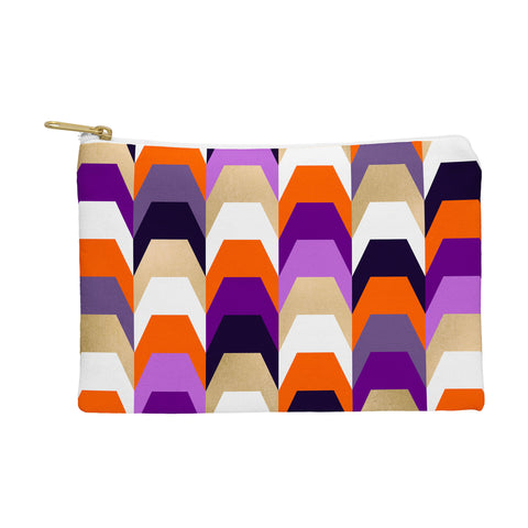 Elisabeth Fredriksson Stacks of Purple and Orange Pouch