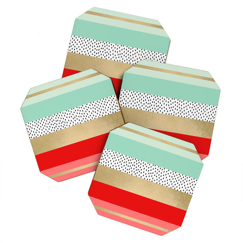 Elisabeth Fredriksson Summer Fresh Coaster Set