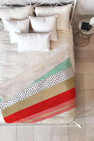 Elisabeth Fredriksson Summer Fresh Fleece Throw Blanket