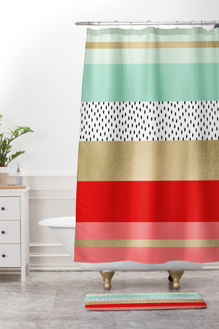 Elisabeth Fredriksson Summer Fresh Shower Curtain And Mat