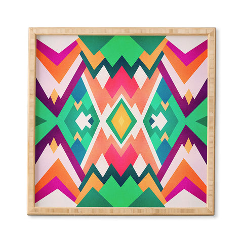 Elisabeth Fredriksson Summer Peaks Pattern Framed Wall Art