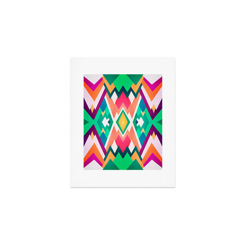 Elisabeth Fredriksson Summer Peaks Pattern Art Print