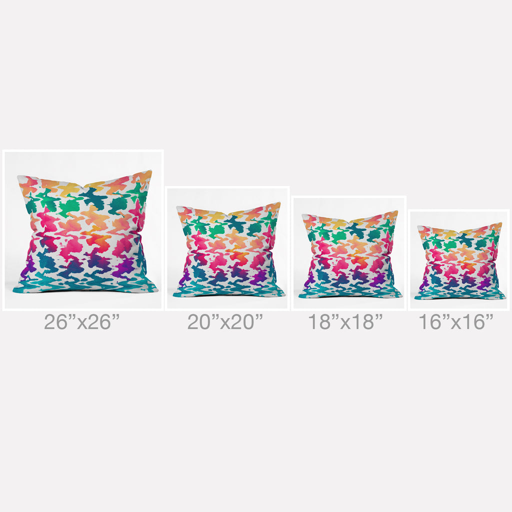 Summer Splash Throw Pillow Elisabeth Fredriksson