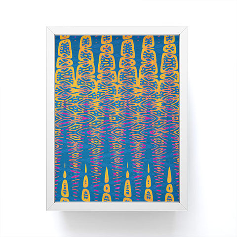 Elisabeth Fredriksson Sunset By The Sea Framed Mini Art Print